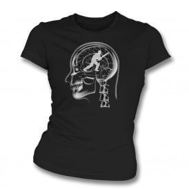 Cricket On The Brain Womens Slim Fit T-Shirt