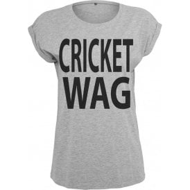 Cricket Wife And Girlfriend WAG Women's Extended Shoulder T-Shirt