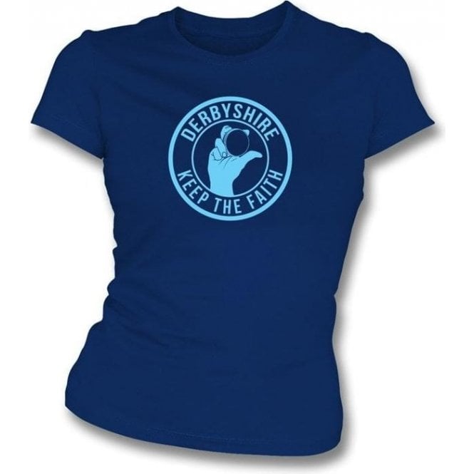 Derbyshire Keep The Faith Women's Slimfit T-shirt