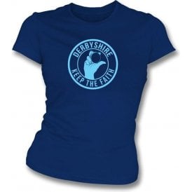 Derbyshire Keep The Faith Women's Slimfit T-shirt