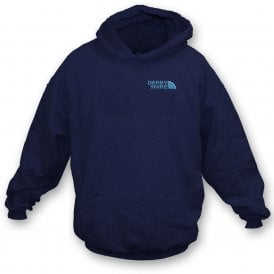 Derbyshire Region Embroidered Left Breast Logo Hooded Sweatshirt