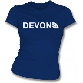 Devon Region Womens Slim Fit T-Shirt