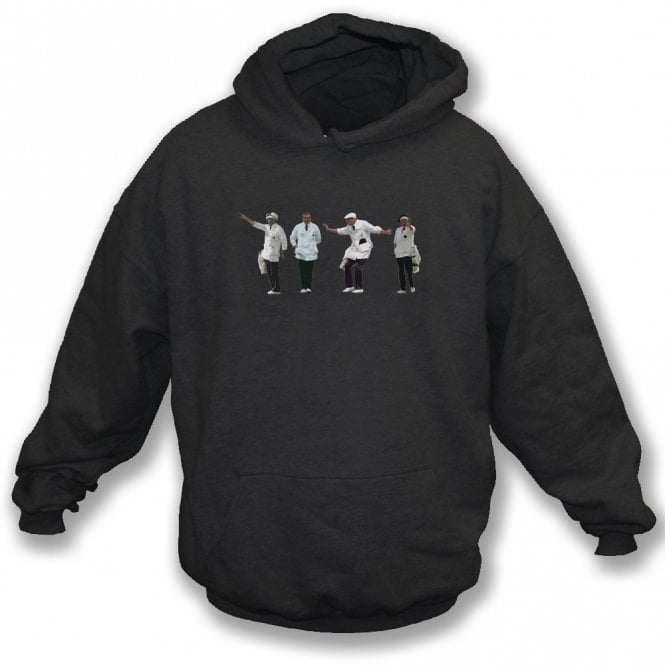 Dickie Bird Art Print Montage Hooded Sweatshirt