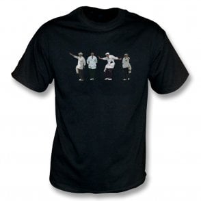 Dickie Bird Art Print Montage T-Shirt