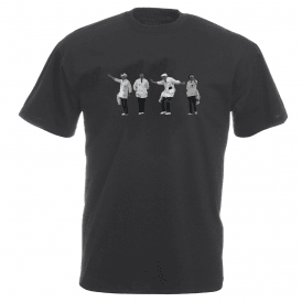Dickie Bird Art Print Montage Vintage Wash T-Shirt