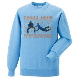 Diving Home For Christmas (MS Dhoni) Christmas Jumper