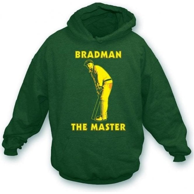 Don Bradman The Master Hooded Sweatshirt