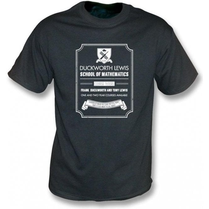 Duckworth Lewis School Of Mathematics Vintage Wash T-Shirt