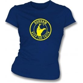 Durham Keep The Faith Women's Slimfit T-shirt