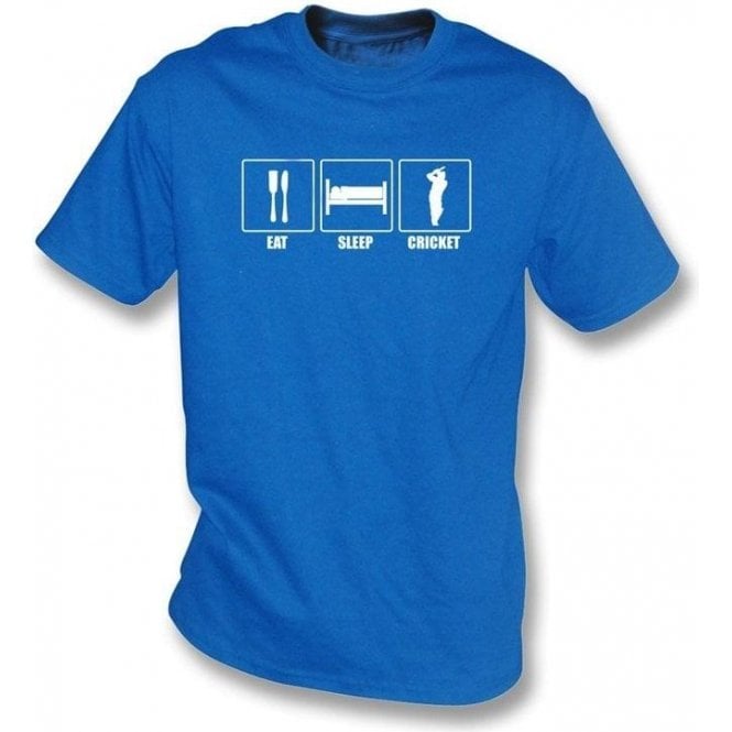 Eat, Sleep, Cricket t-shirt