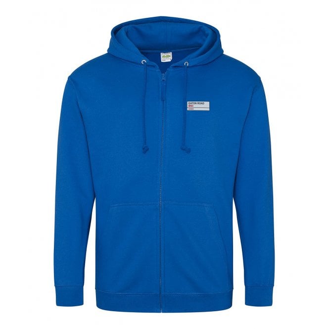 Eaton Road BN3 (Sussex) Embroidered Left Breast Logo Zip Hooded Sweatshirt