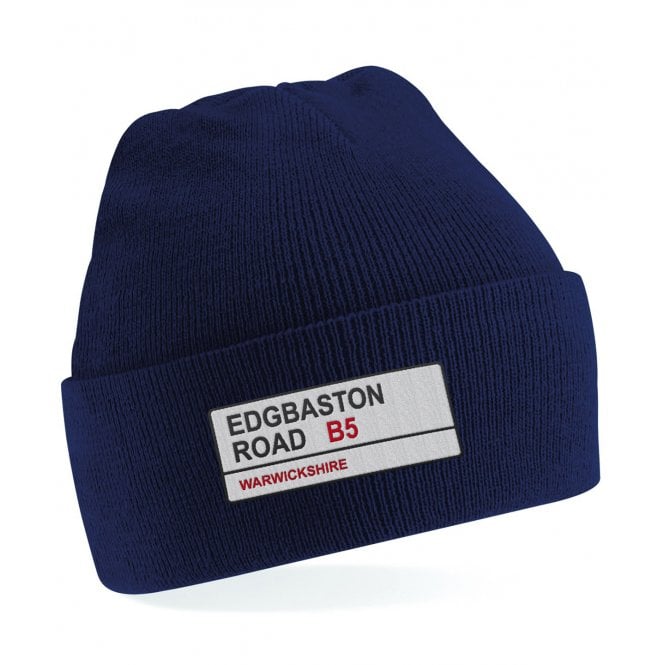 Edgbaston Road B5 (Warwickshire) Embroidered Kids Beanie