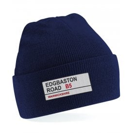Edgbaston Road B5 (Warwickshire) Embroidered Kids Beanie