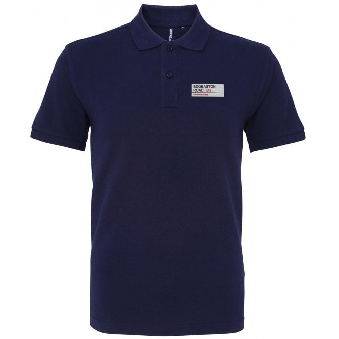 Edgbaston Road B5 (Warwickshire) Embroidered Left Breast Logo Polo Shirt