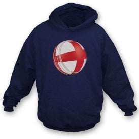 England Cricket Ball Hooded Sweatshirt