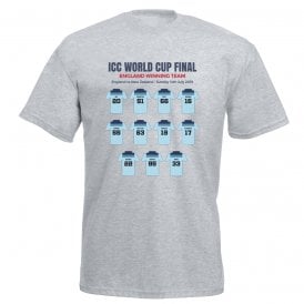 England Cricket World Cup Final 2019 Team Kids T-Shirt