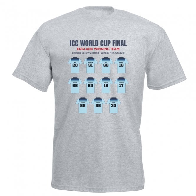 England Cricket World Cup Final 2019 Team T-Shirt