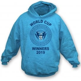 England Cricket World Cup Winners 2019 (Ramones Style) Hooded Sweatshirt