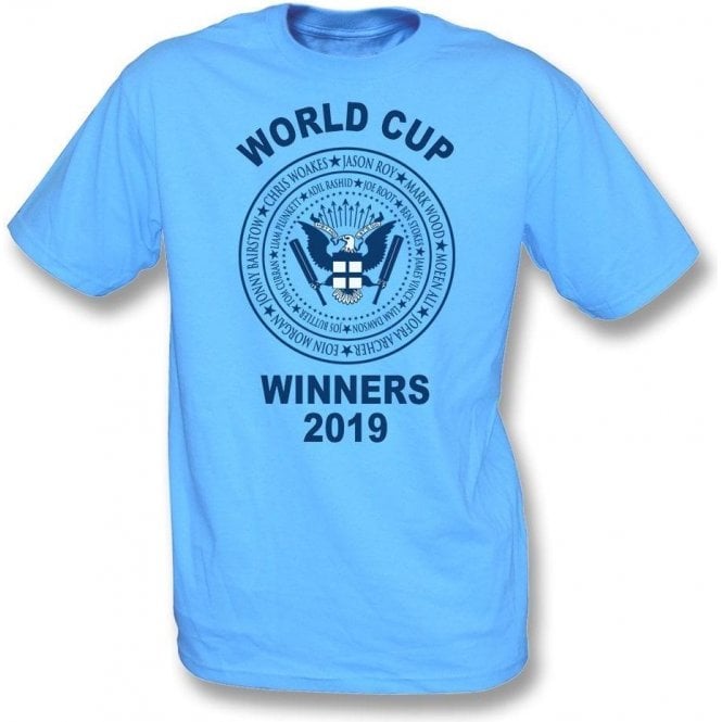 England Cricket World Cup Winners 2019 (Ramones Style) T-Shirt