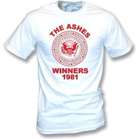 England The Ashes Winners 1981 Ramones style T-shirt