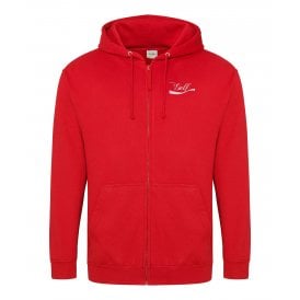 Enjoy Golf Embroidered Left Breast Logo Zip Hooded Sweatshirt