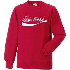 Enjoy Ladies Cricket Kids Sweatshirt