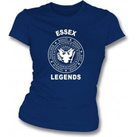 Essex Legends (Ramones Style) Womens Slim Fit T-Shirt