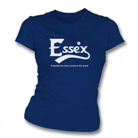 Essex - Probably The Best County In The World Organic Womens Slim Fit T-Shirt