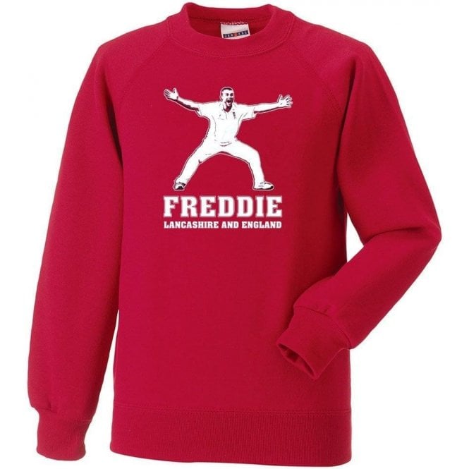 Freddie Flintoff (Lancashire & England) Kids Sweatshirt