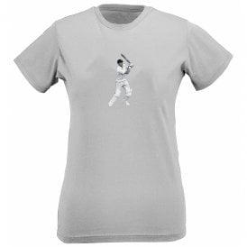 Geoffrey Boycott (England Influenced) Art Print Organic Womens Slim Fit T-Shirt