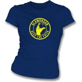 Glamorgan Keep The Faith Women's Slimfit T-shirt