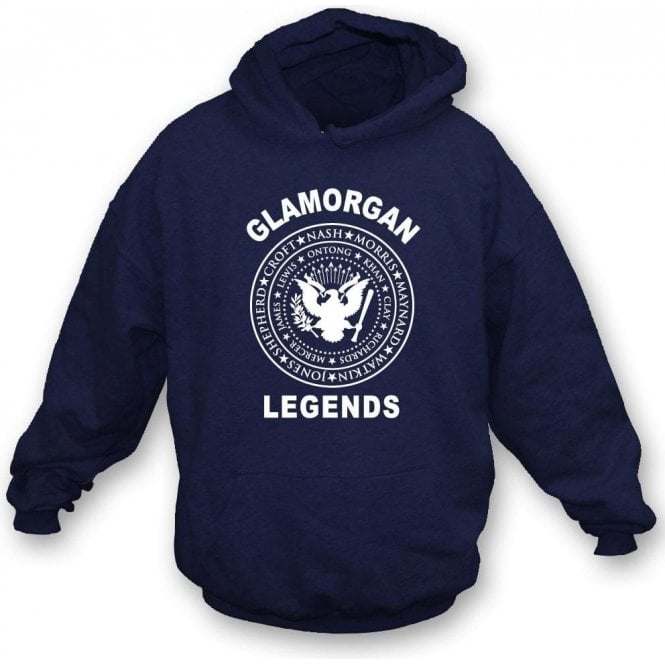 Glamorgan Legends (Ramones Style) Hooded Sweatshirt
