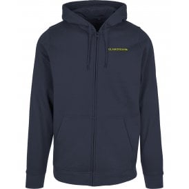 Glamorgan Region Embroidered Left Breast Logo Zip Hooded Sweatshirt