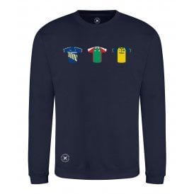 Glamorgan Retro Cricket Kits (True Colours Collab) Organic Sweatshirt