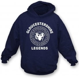 Gloucestershire Legends (Ramones Style) Kids Hooded Sweatshirt