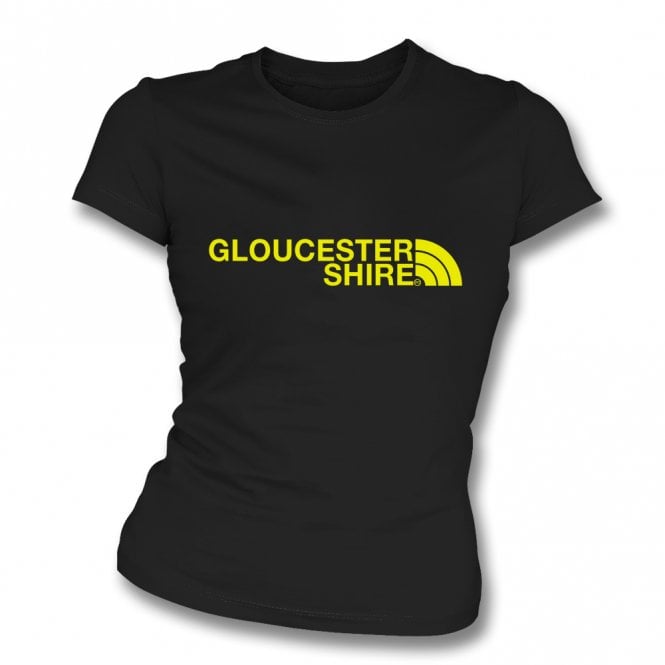 Gloucestershire Region Womens Slim Fit T-Shirt