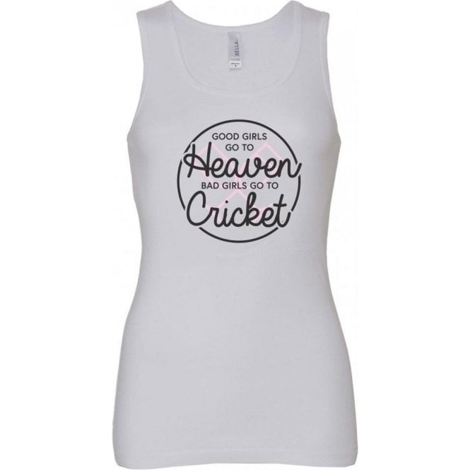 Good Girls Go To Heaven Womens Baby Rib Tank Top