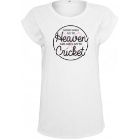 Good Girls Go To Heaven Womens Extended Shoulder T-Shirt