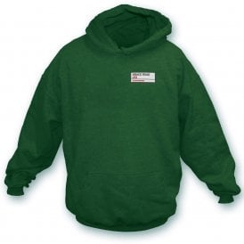 Grace Road LE2 (Leicestershire) Embroidered Left Breast Logo Hooded Sweatshirt