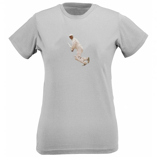 Graham Gooch (England Influenced) Art Print Womens Slim Fit T-Shirt
