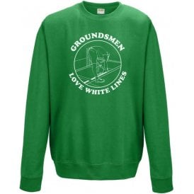 Groundsmen Love White Lines Sweatshirt