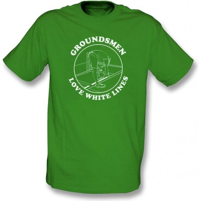 Groundsmen Love White Lines T-Shirt