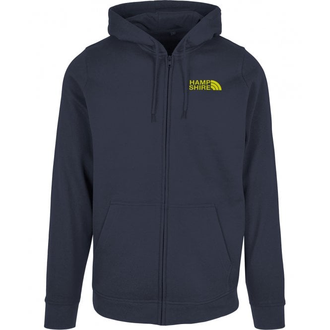 Hampshire Region Embroidered Left Breast Logo Zip Hooded Sweatshirt