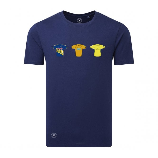 Hampshire Retro Cricket Kits (True Colours Collab) Organic T-Shirt