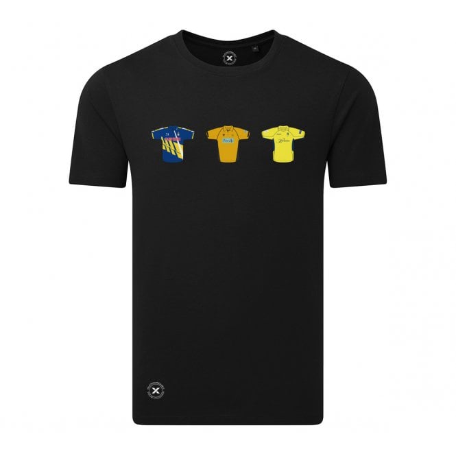 Hampshire Retro Cricket Kits (True Colours Collab) Organic T-Shirt