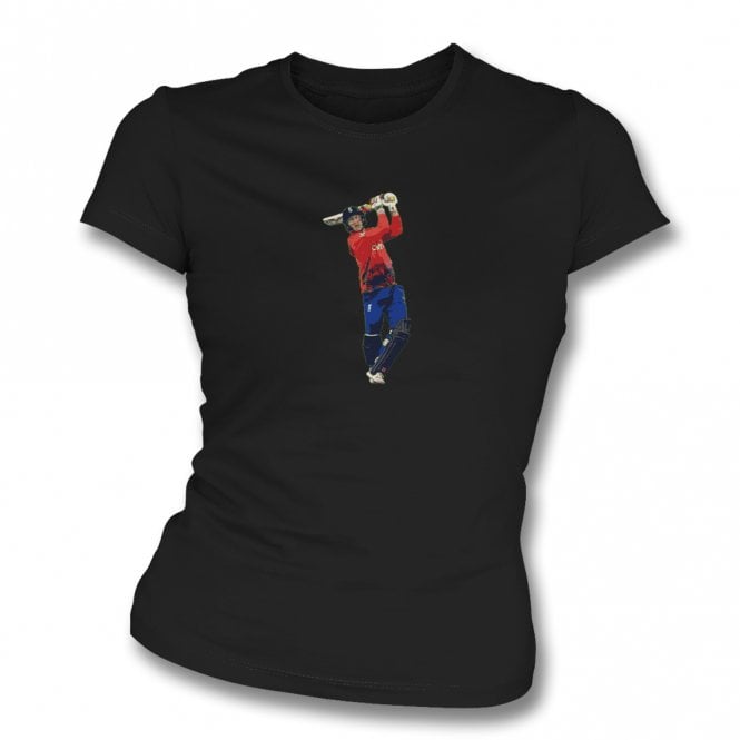 Harry Brook (England Influenced) Art Print Organic Womens Slim Fit T-Shirt
