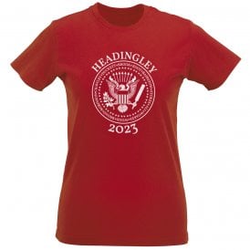 Headingley 2023 (Ramones Style) Womens Slim Fit T-Shirt