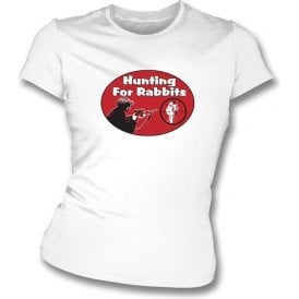 Hunting for Rabbits Womens Slim Fit T-Shirt