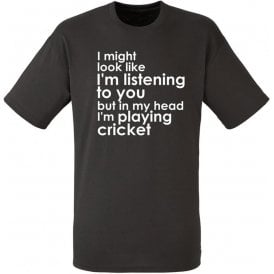 I Might Look Like I'm Listening To You... Kids T-Shirt