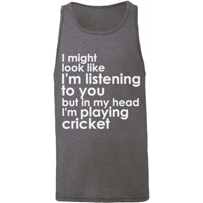 I Might Look Like I'm Listening To You... Men's Tank Top